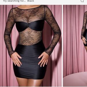 Oh Polly lace mini dress ( Us size 2)